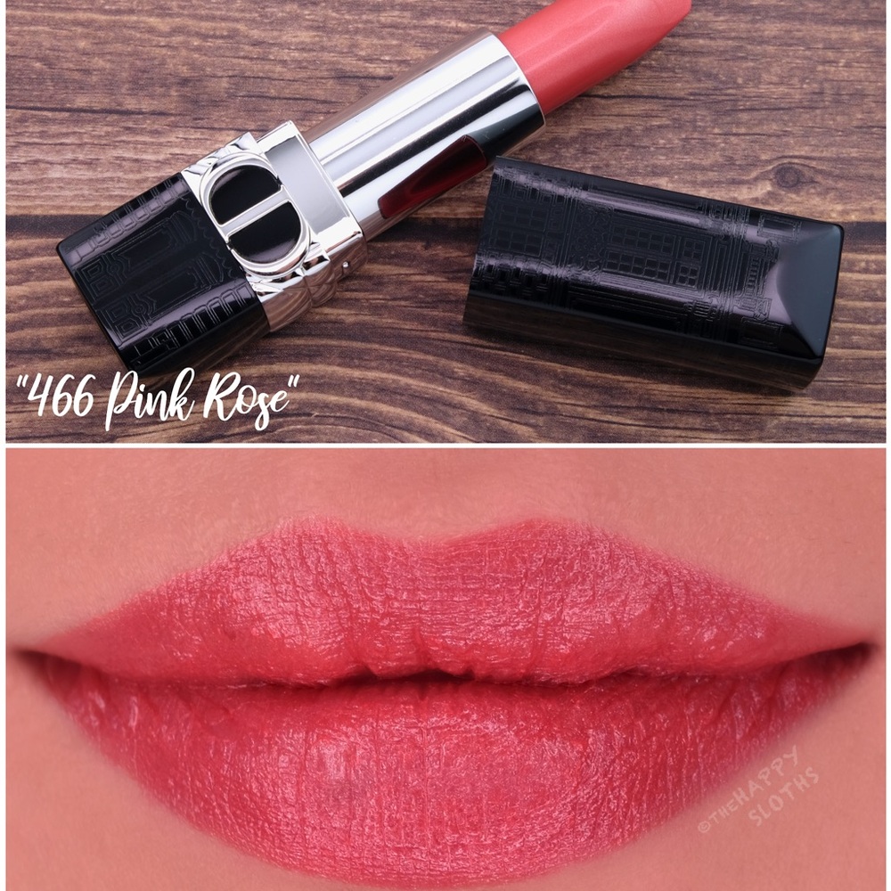 Dior pink rose satin 466